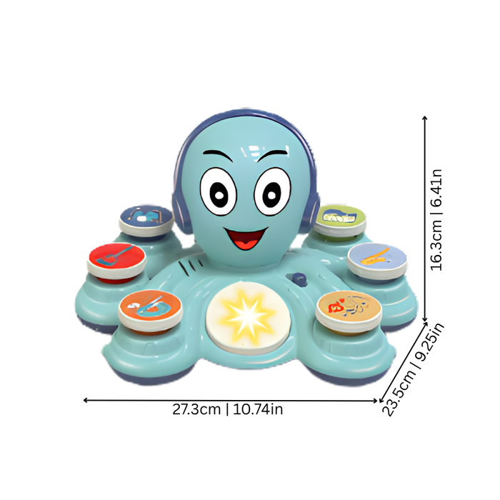 Octopus Musical Instruments OctoBeats – Interactive Musical Octopus with Lights & Sounds — Morgan's ...